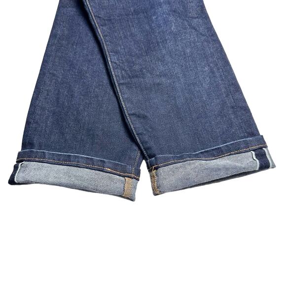 Flint & Tinder | Men | Dark Straight Tapered Stretch Selvedge Denim Jeans | 30 - Picture 11 of 13